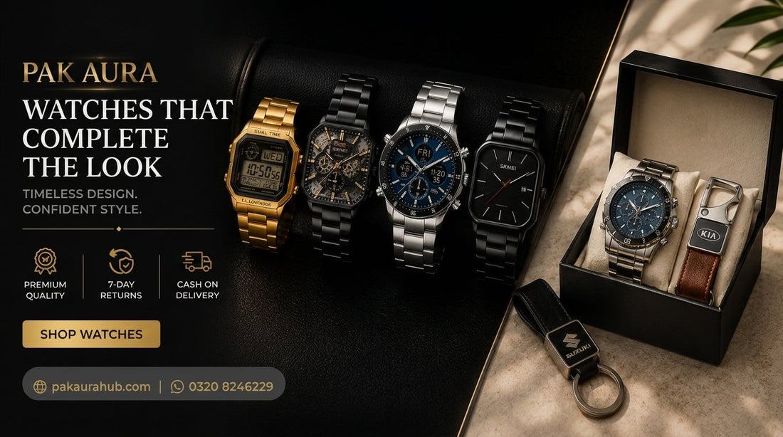PAK AURA — Premium Watches for Every Style