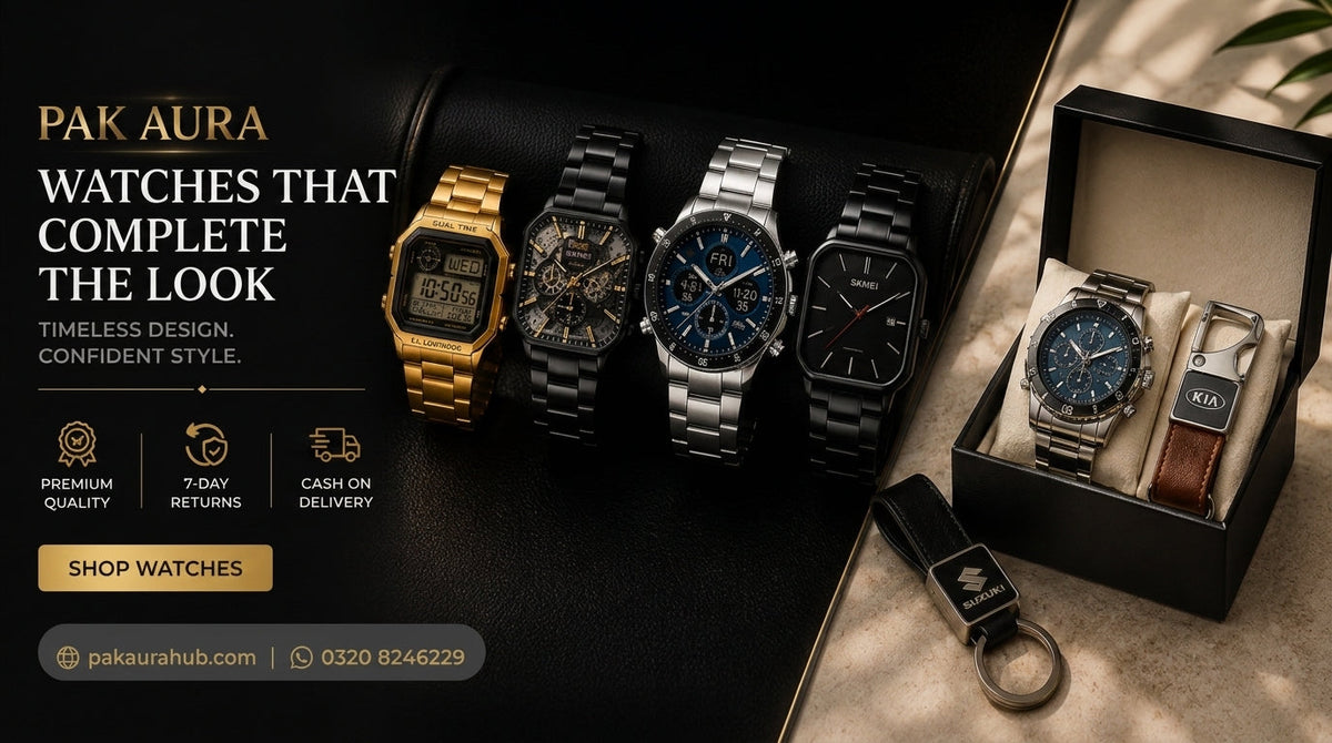 PAK AURA — Premium Watches for Every Style