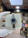 NEWFANDE Celeste Silver crystal bezel bracelet watch