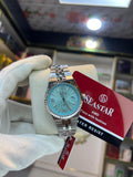SEASTAR Aqua Fluted — Datejust-Style Watch | Steel Bracelet