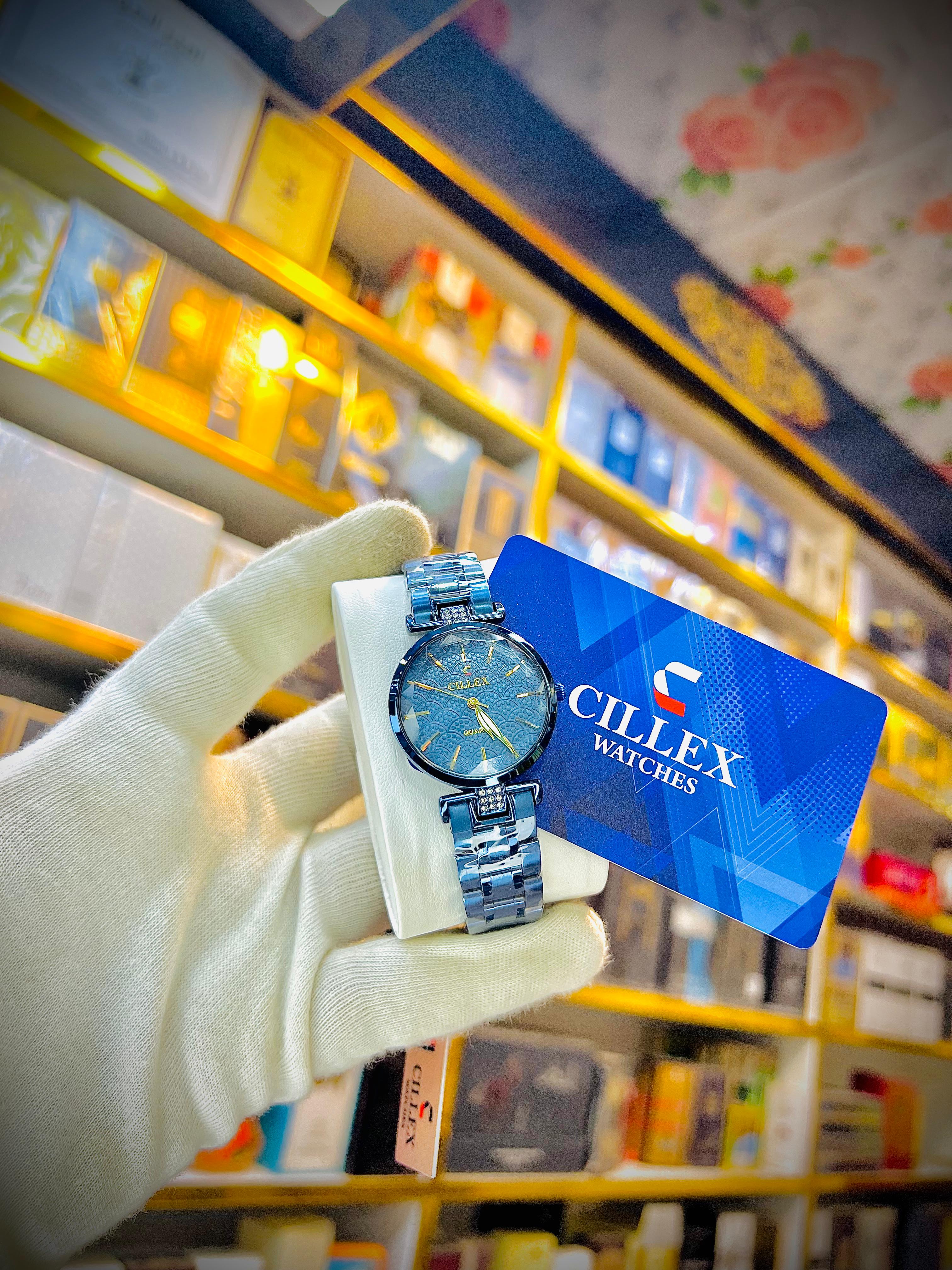 CILLEX Wave Fan-Dial Watch