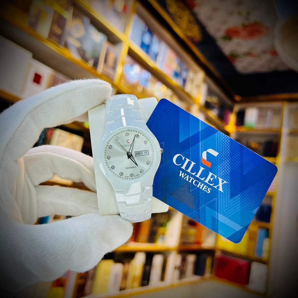 CILLEX Stardust Snowflake Watch — Crystal Dial