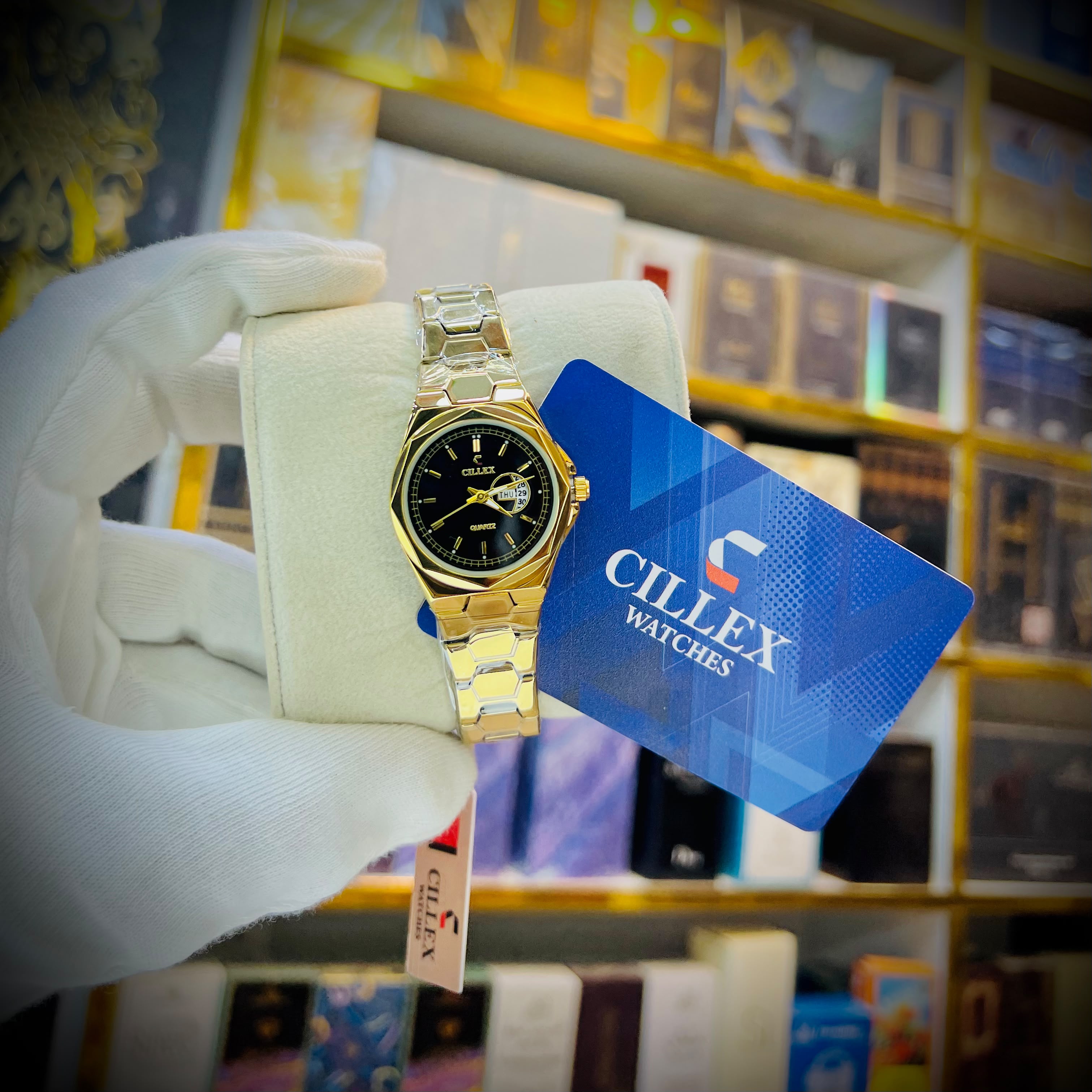 CILLEX Octagon Day-Date Watch