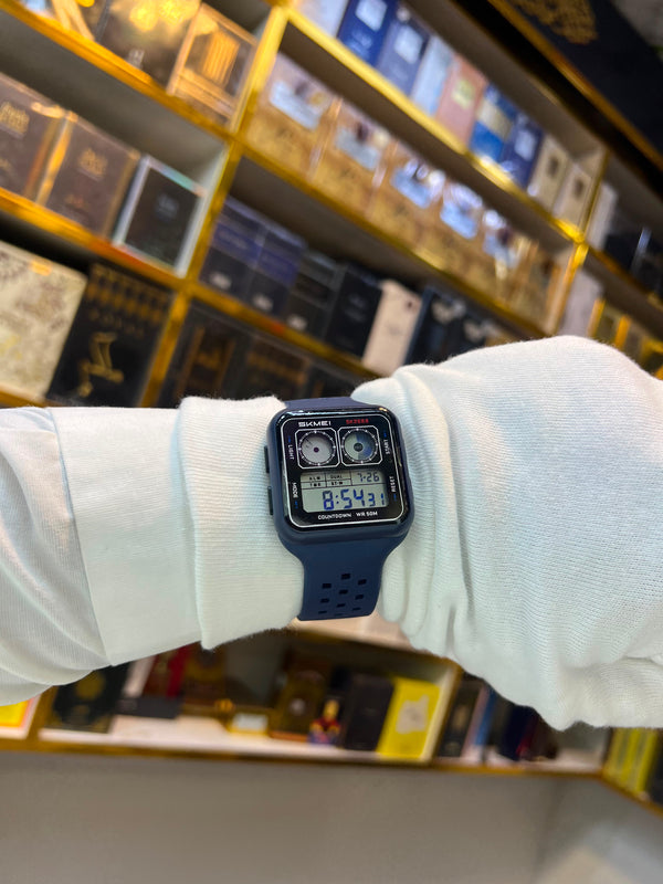SKMEI SK2688 Digital Sport Watch — Navy