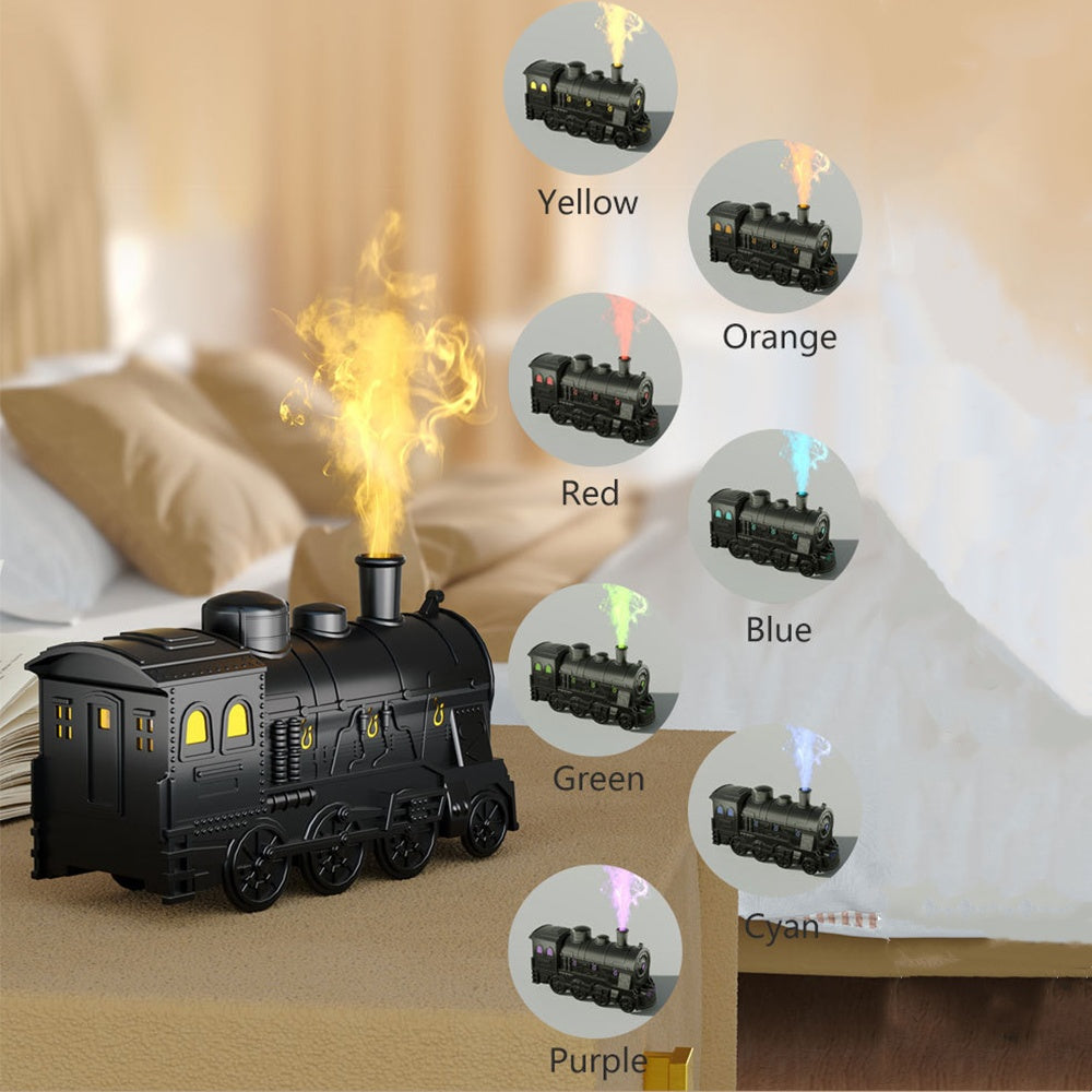 Retro Train Air Humidifier – Compact Home & Office Humidifier