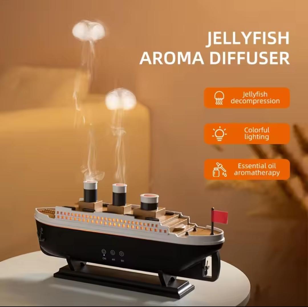 Jellyfish Aroma Diffuser & Night Light | PAK AURA