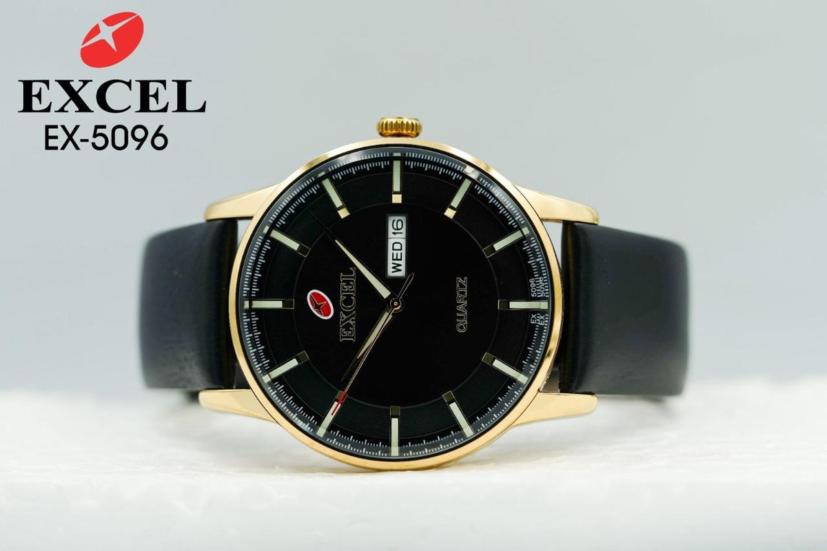 Excel Day & Date Men's Watch