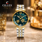 CILLEX Stardust Snowflake Watch — Crystal Dial