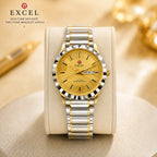 EXCEL Duo-Tone Day-Date — Two-Tone Bracelet Watch