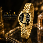 EXCEL Petite Diastar Watch — Diamond-Set Dial
