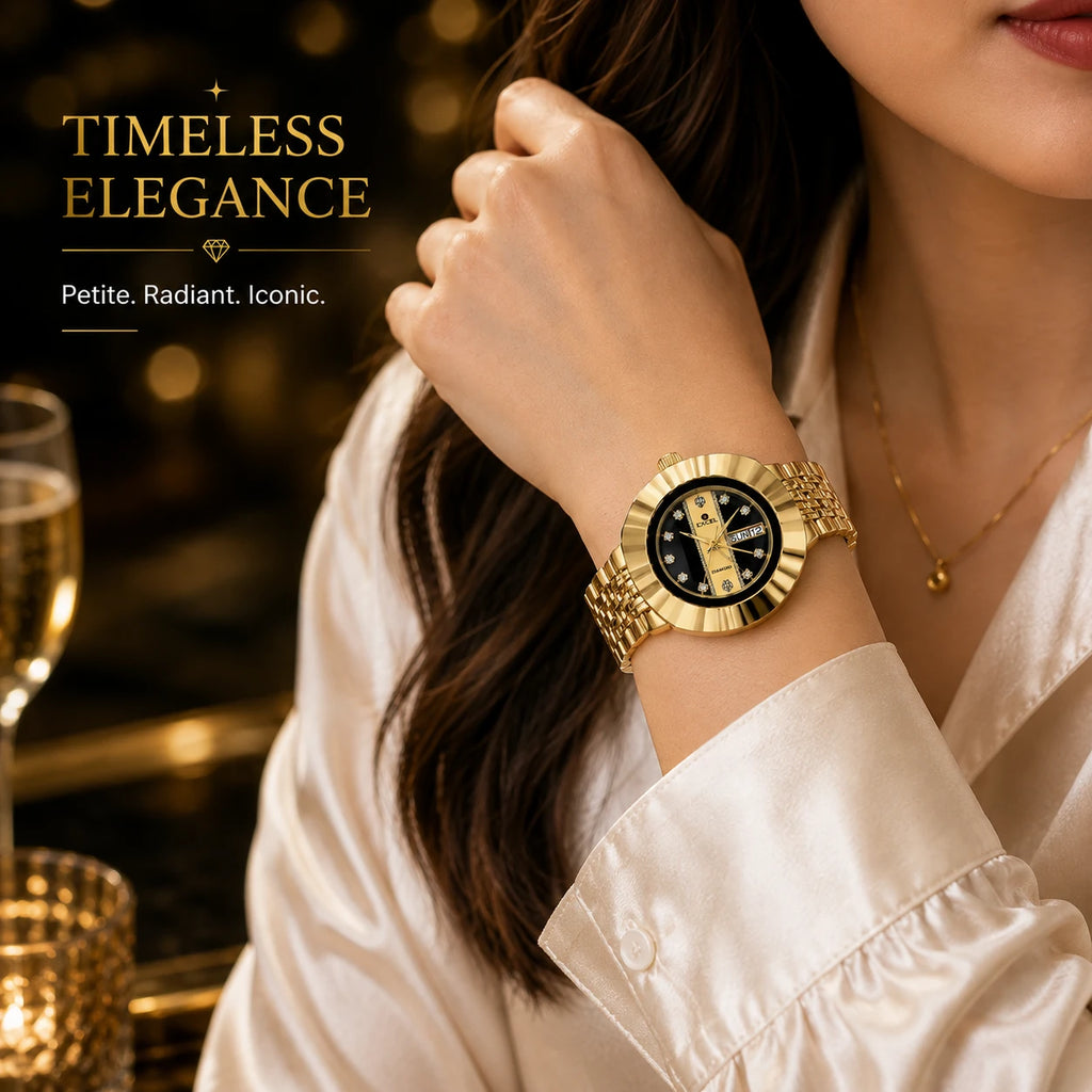 EXCEL Petite Diastar Watch — Diamond-Set Dial