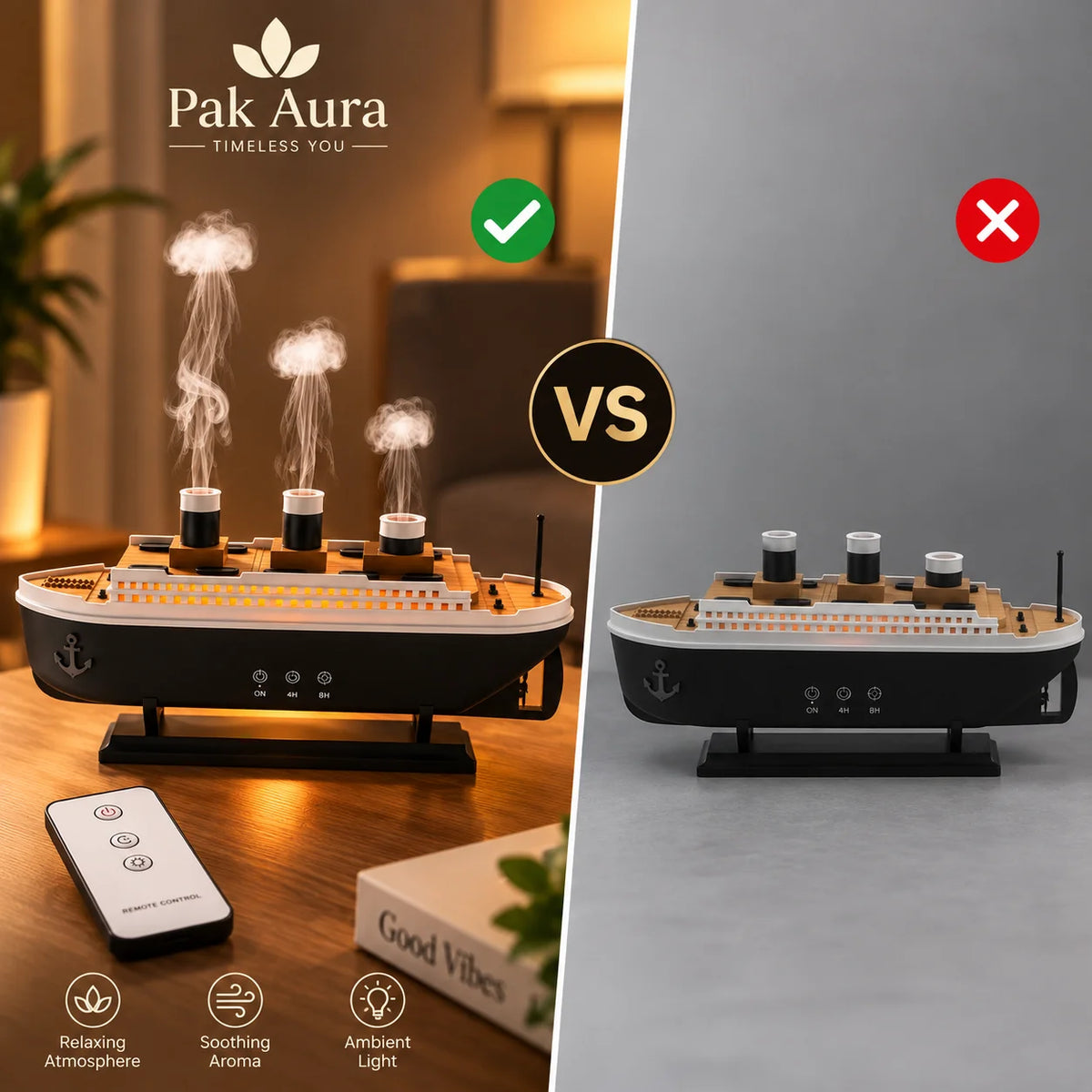 Jellyfish Aroma Diffuser & Night Light | PAK AURA