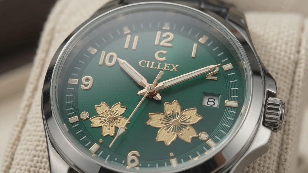 CILLEX Diver-Style Couple Watch Set — Two-Tone