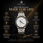 SEASTAR Horizon Steel — Integrated Bracelet Watch | Silver