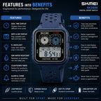 SKMEI SK2688 Digital Sport Watch — Navy