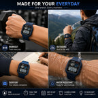 SKMEI SK2688 Digital Sport Watch — Navy