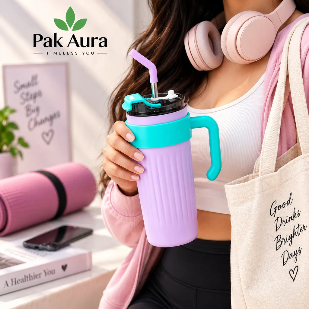 Stainless Steel Coffee Thermos Cup – Vacuum Flask Travel Mug